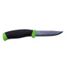 Нож Morakniv Companion Green, нержавеющая сталь, зеленый