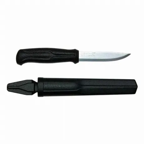 Нож Morakniv 510, углеродистая сталь, черный