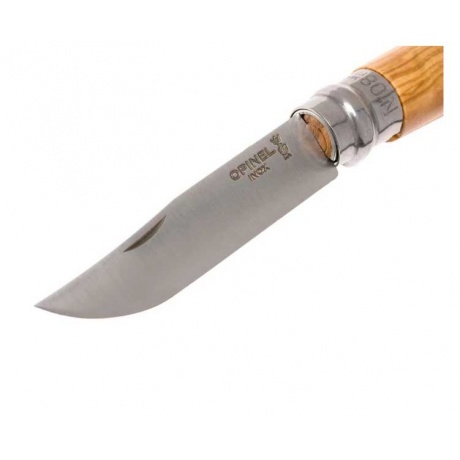 Нож Opinel №6, рукоять из оливкового дерева - фото 4