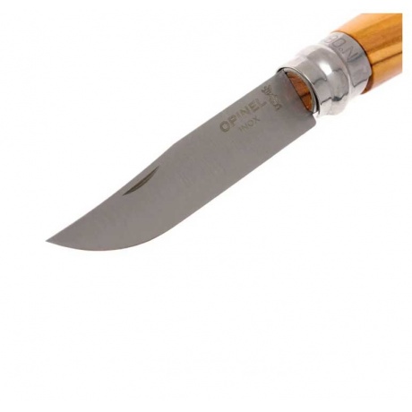 Нож Opinel №8, рукоять из оливкового дерева - фото 4