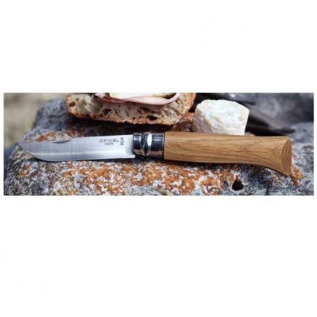 Нож Opinel №8, рукоять из оливкового дерева - фото 10