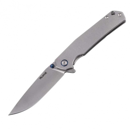 Нож Ruike P801, серебряно-синий - фото 1