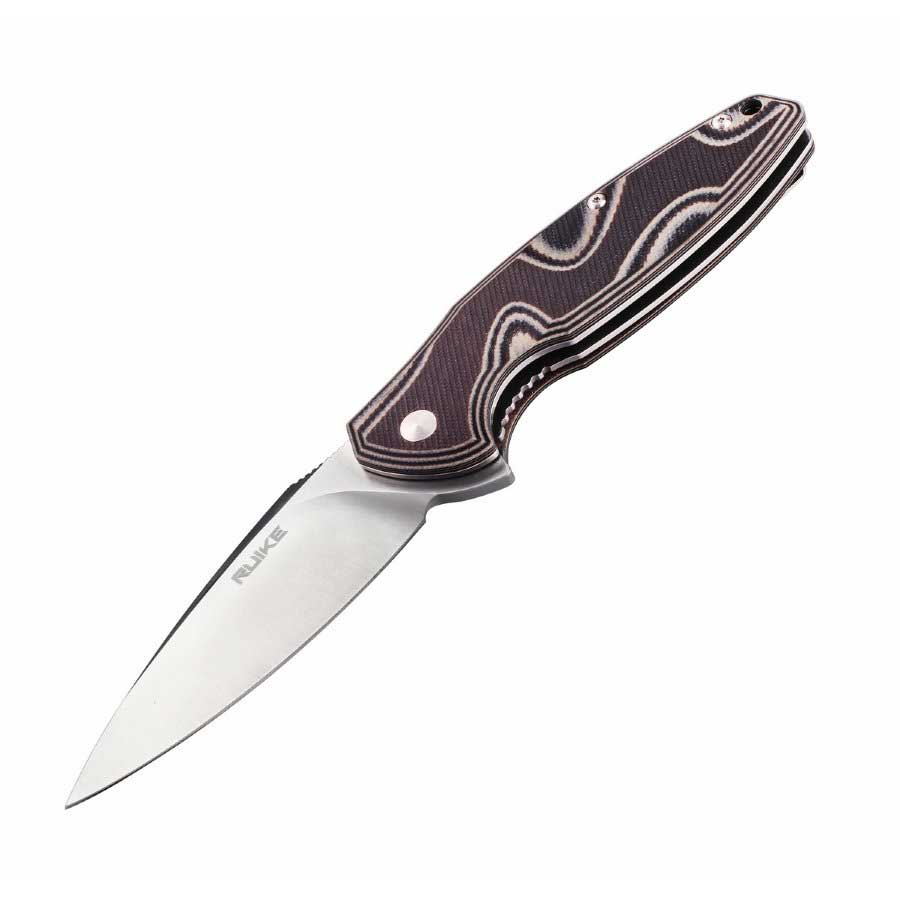 Нож Ruike Fang P105, серо-коричневый