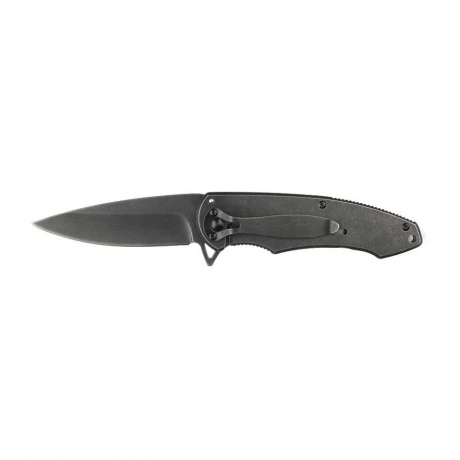 Нож Stinger, 82 мм, чёрный с медведем - фото 3
