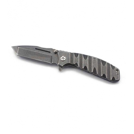 Нож Stinger, 114,3 мм,серый, подарочная упаковка - фото 1