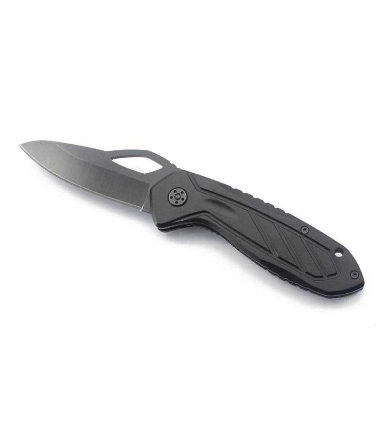Нож Stinger,120 мм, чёрный, подарочная упаковка
