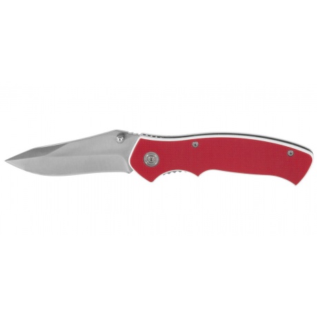 Нож туристический складной EX-136 ECOS G10 красный - фото 1