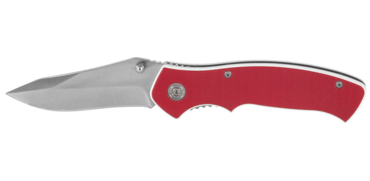 нож туристический ecos ex 136 g10 складной красный Нож туристический складной EX-136 ECOS G10 красный