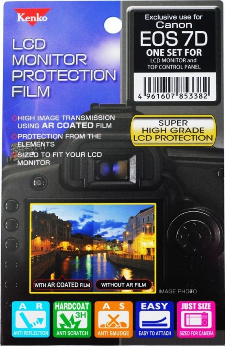 Защитная пленка Kenko для Canon EOS7D (2шт) защитная пленка