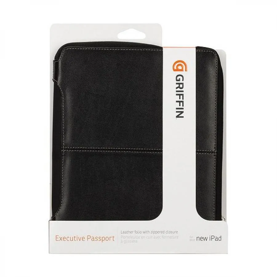 Чехол Griffin Executive Passport for iPad 2,3,4 GB02428 кожанный - фото 2