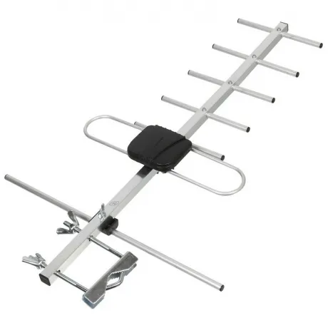 Антенна Hyundai H-TAE120 11дБ пассивная серебристый