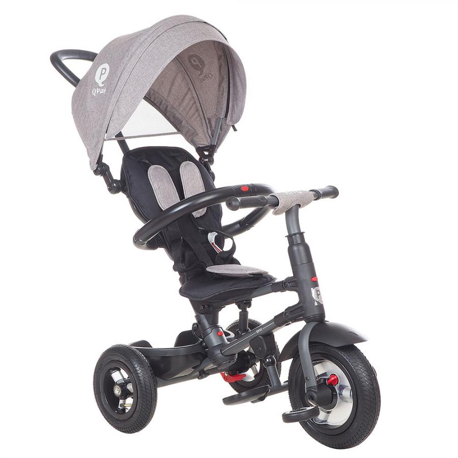 Велосипед трехколесный QPLAY Rito GREY серый