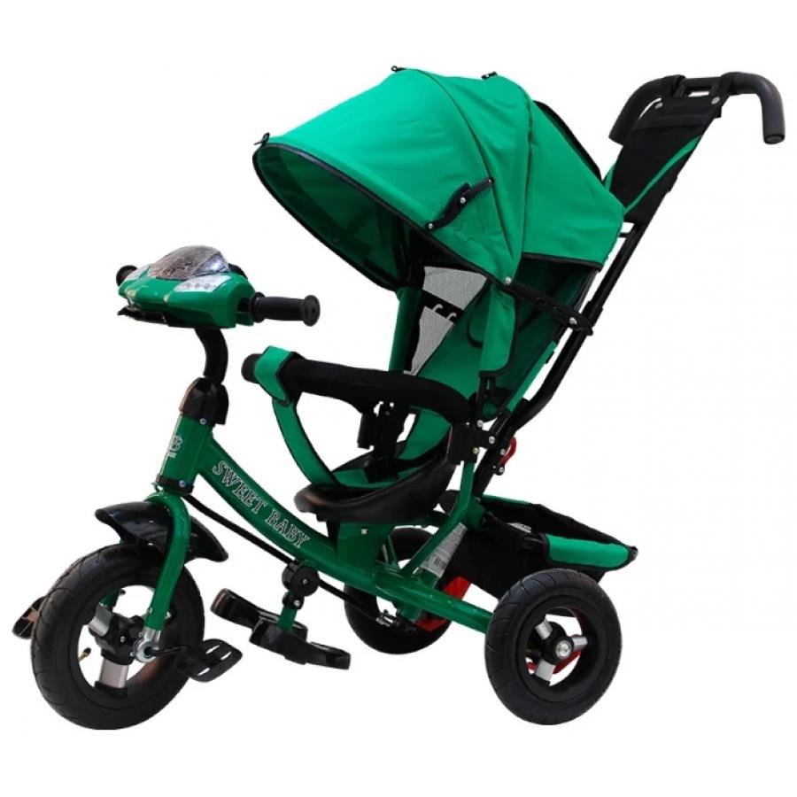 Велосипед трехколесный Sweet Baby Mega Lexus Trike Green (8/10, Air, Music bar)