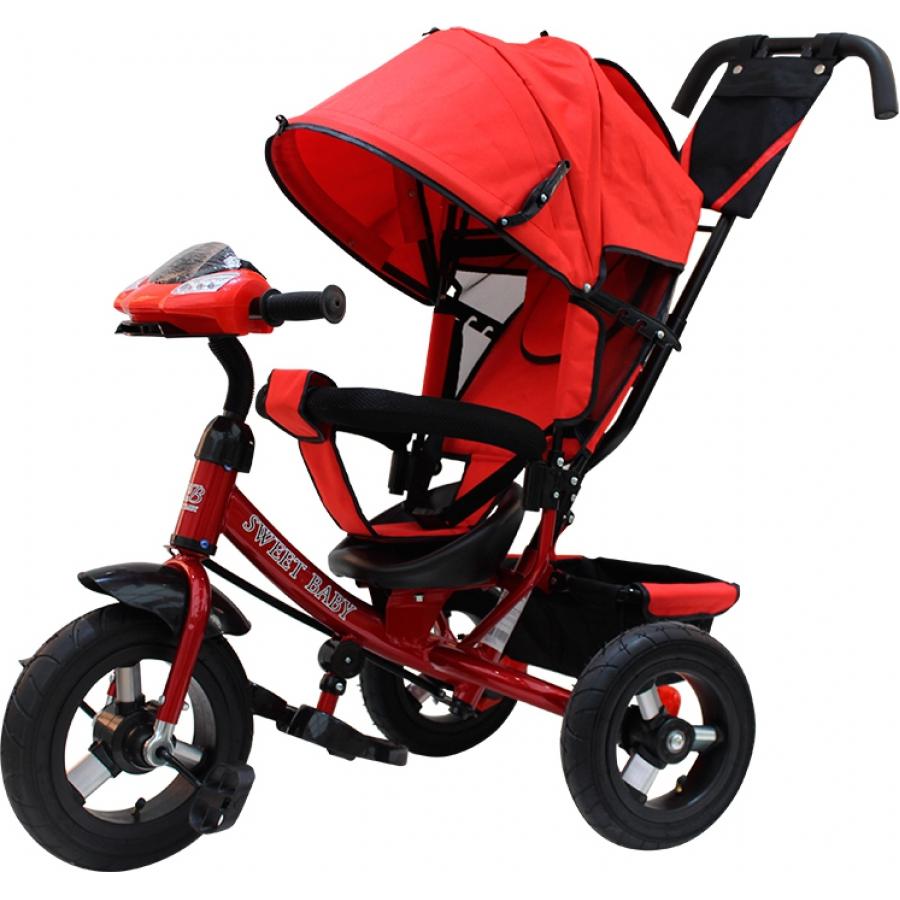 Велосипед трехколесный Sweet Baby Mega Lexus Trike Red (10/12, Air, Music bar)