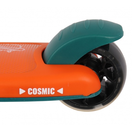 Самокат детский Plank Cosmic Orange-Green - фото 8