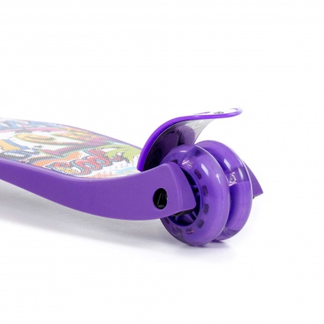 Детский самокат Полесье (с наклейкой V1) фиолетовый арт.# 0072-V1(Ф) - фото 10