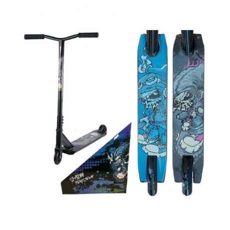 Самокат трюковый Show Yourself с принтом в коробке 3980₽