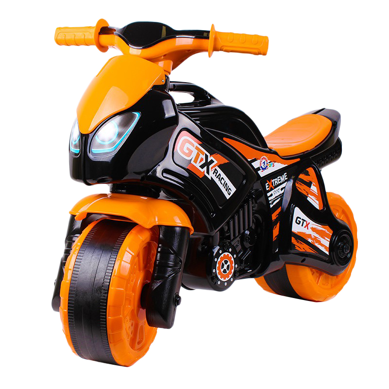 Каталка-мотоцикл RT GTX RACING EXTREME цвет черно-оранжевый