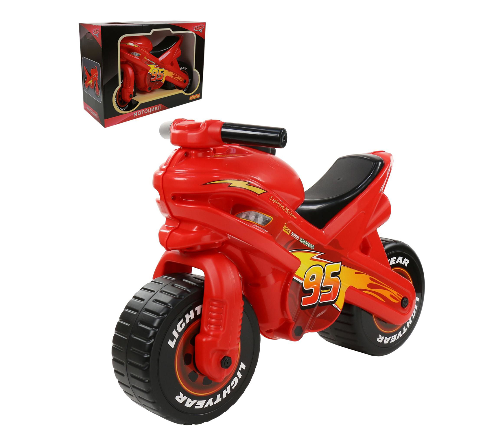Каталка-мотоцикл Molto Disney/Pixar 