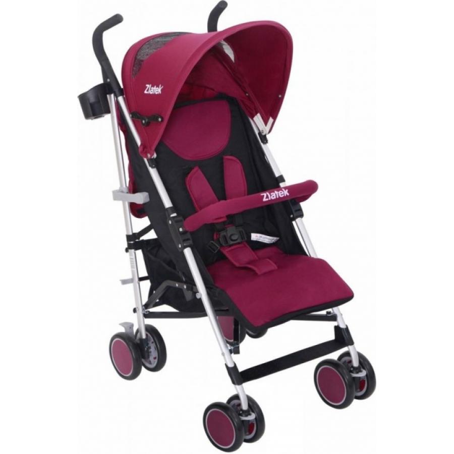 

Прогулочная коляска Zlatek Travel red (красный)