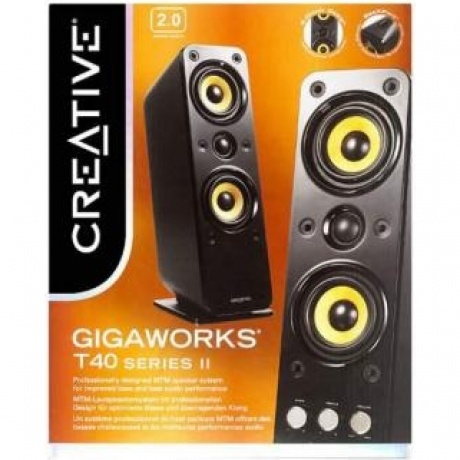 Колонки Creative GigaWorks T40 series II 2.0 черный 32Вт - фото 4