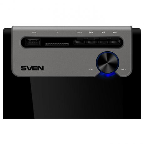 Колонки Sven MS-110 2.1 черный 10Вт - фото 4