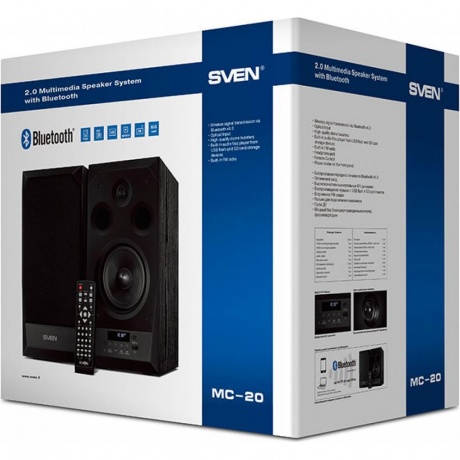 Колонки SVEN MC-20 чёрный (SV-014438) - фото 8
