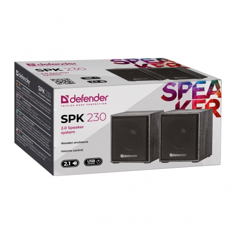 Колонки Defender  SPK 230 4 Вт питание от USB 65223 - фото 6