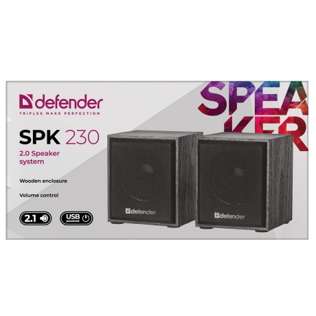 Колонки Defender  SPK 230 4 Вт питание от USB 65223 - фото 7