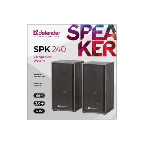 Колонки Defender SPK 240 6 Вт питание от USB 65224 - фото 7