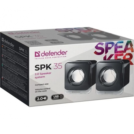 Колонки система Defender SPK 35 5 Вт питание от USB 65635 - фото 16