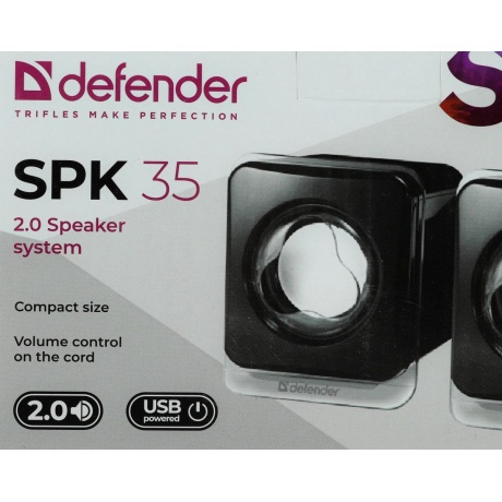 Колонки система Defender SPK 35 5 Вт питание от USB 65635 - фото 9