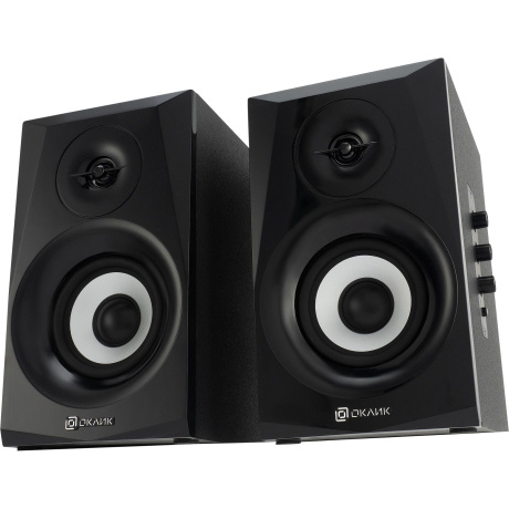 Колонки Oklick OK-166 BT 2.0 черный 40Вт