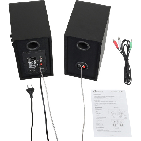 Колонки Oklick OK-166 BT 2.0 черный 40Вт - фото 29