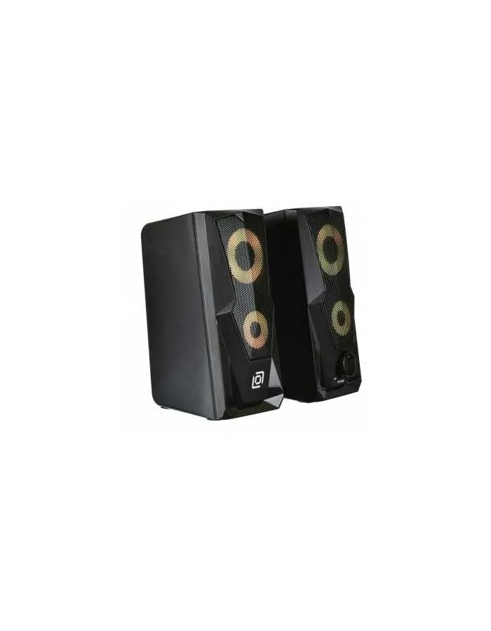 Колонки Oklick OK-127 2.0 черный 6Вт - фото 4