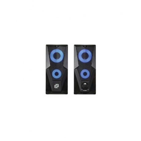 Колонки Oklick OK-127 2.0 черный 6Вт - фото 5