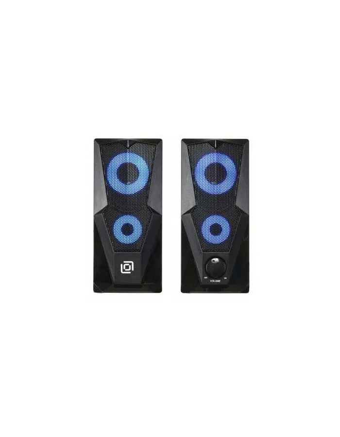 Колонки Oklick OK-127 2.0 черный 6Вт - фото 5