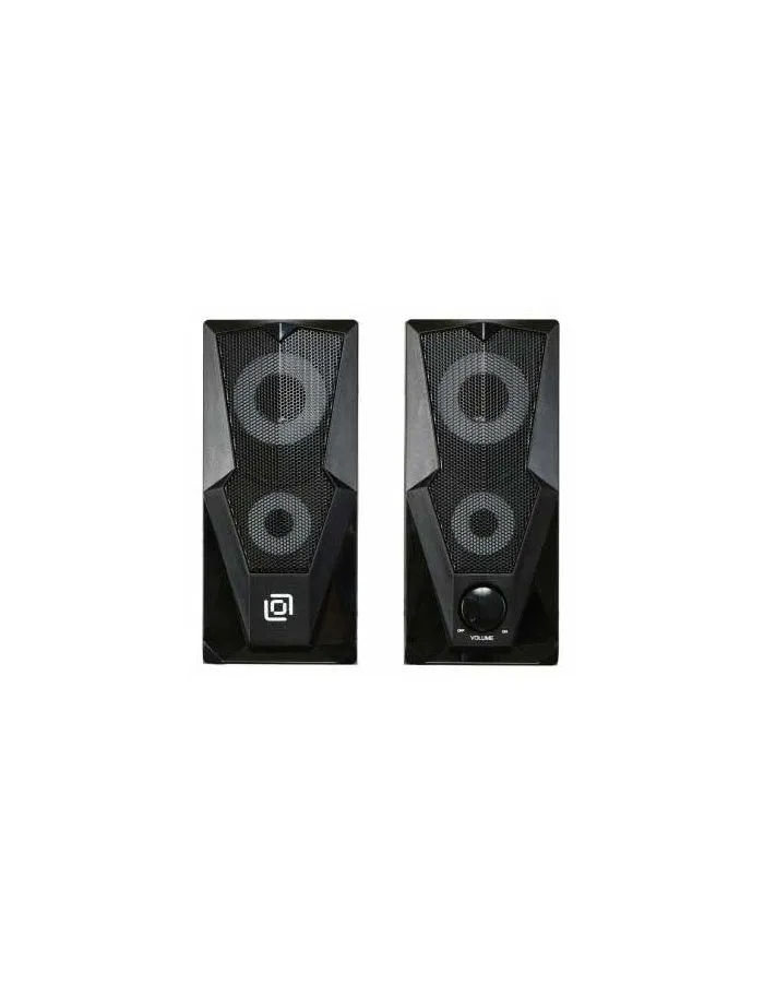 Колонки Oklick OK-127 2.0 черный 6Вт - фото 6