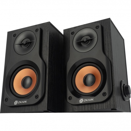 Колонки Oklick OK-162 2.0 черный 8Вт - фото 12