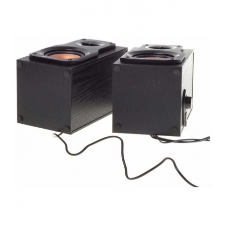 Колонки Oklick OK-162 2.0 черный 8Вт - фото 4