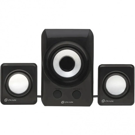 Колонки Oklick OK-420 2.1 черный 11Вт