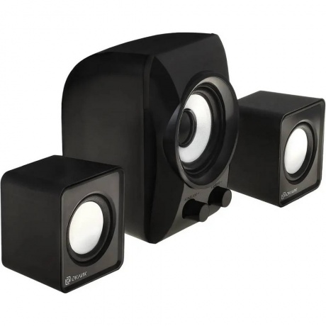 Колонки Oklick OK-420 2.1 черный 11Вт - фото 3