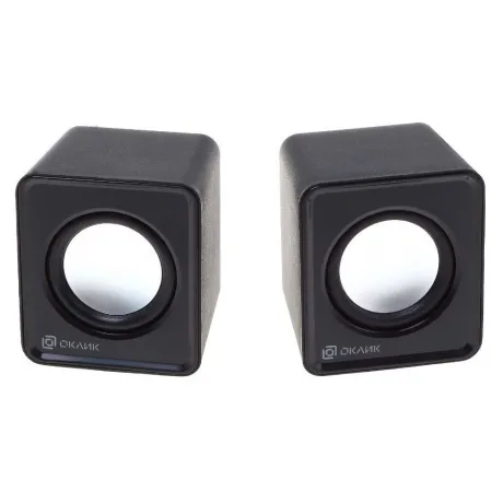 Колонки Oklick OK-331 2.0 черный 6Вт