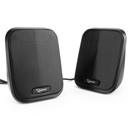 Колонки Gembird SPK-100 2.0 Black - фото 2