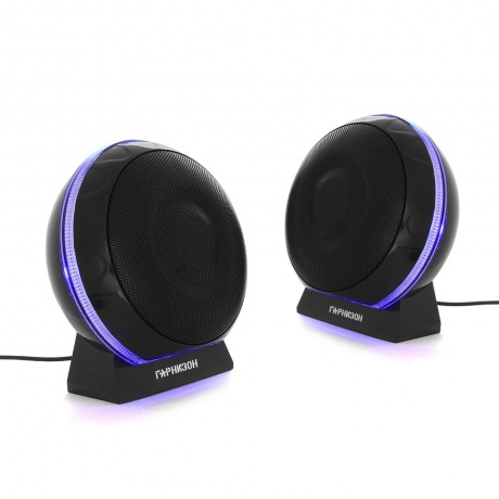 Колонки Гарнизон GSP-150 2.0 Black - фото 1