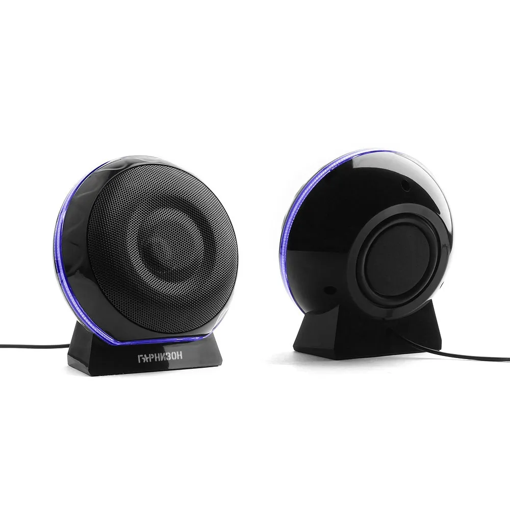 Колонки Гарнизон GSP-150 2.0 Black - фото 2