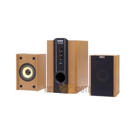 Колонки Sven SPS-820 2.1 коричневый 38Вт - фото 1