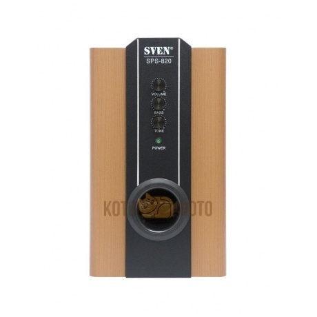 Колонки Sven SPS-820 2.1 коричневый 38Вт - фото 3