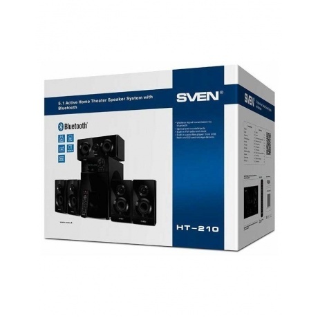 Колонки Sven HT-210 5.1 (SV-014124) - фото 9
