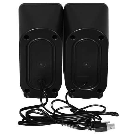 Колонки Oklick OK-122 2.0 черный 4Вт - фото 5